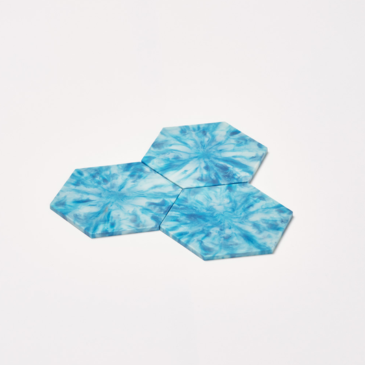 六角形タイル・コースター