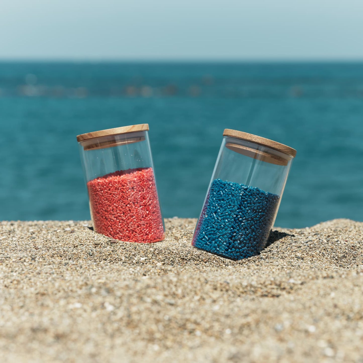 福井のオーシャンプラスチックペレット